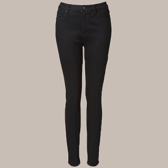 Witchery DNM Edition Hi Rise Black Jeans 30 - Picture 1 of 9